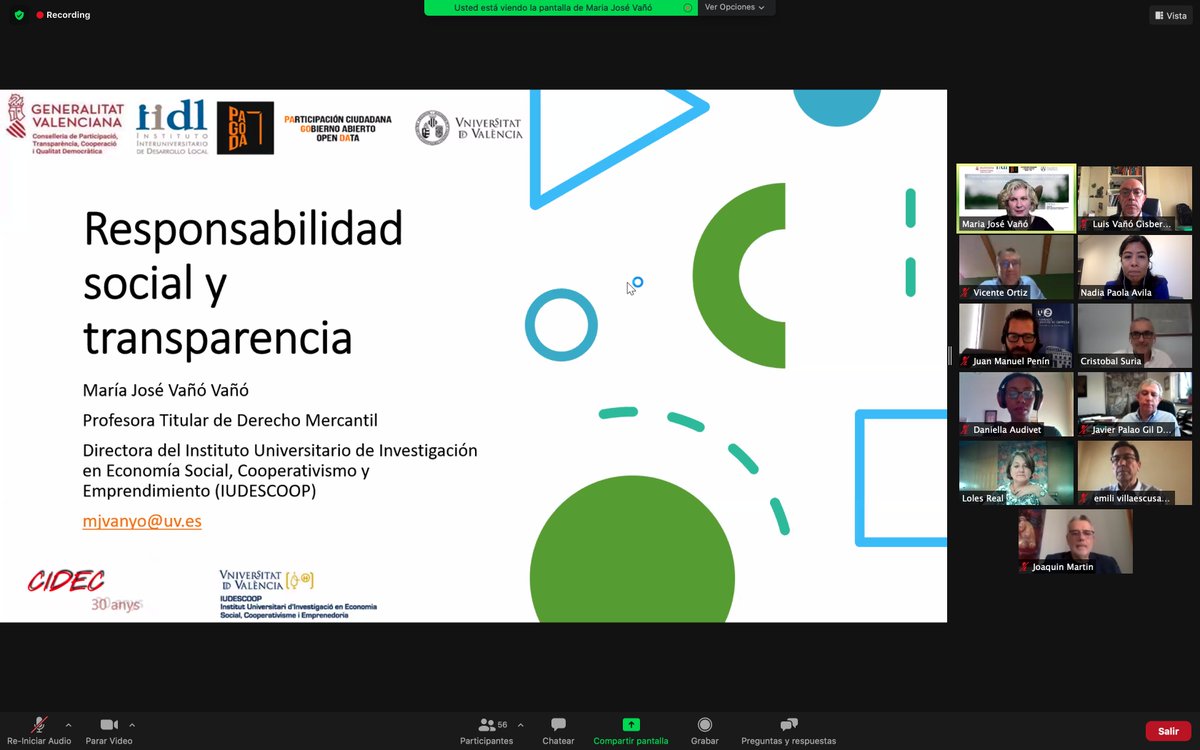 CERMICV's tweet photo. V JORNADAS SOBRE #TRANSPARENCIA Y #BUENGOBIERNO EN #PYMES . #ResponsabilidadSocial #RCE #Transparencia #EconomiaSocial #TercerSector #codigosdeconducta #clausulassociales #buenaspracticas #cooperativismo #emprendimiento @PagodaUveg @UV_EG @iudescoop @GVAoberta @MariajoseVanyo https://t.co/mvYuwkqiwV