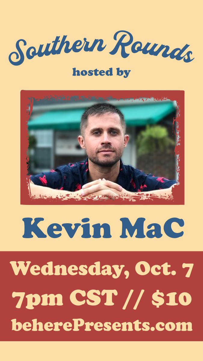 Welcome to Southern Rounds, a virtual “Songwriters in the Round” experience designed to deliver the magic of live music to your living room. Hosted by Kevin MaC, tune in weekly for performances and Q&amp;As with a revolving list of your favorite award-winning songwriters.