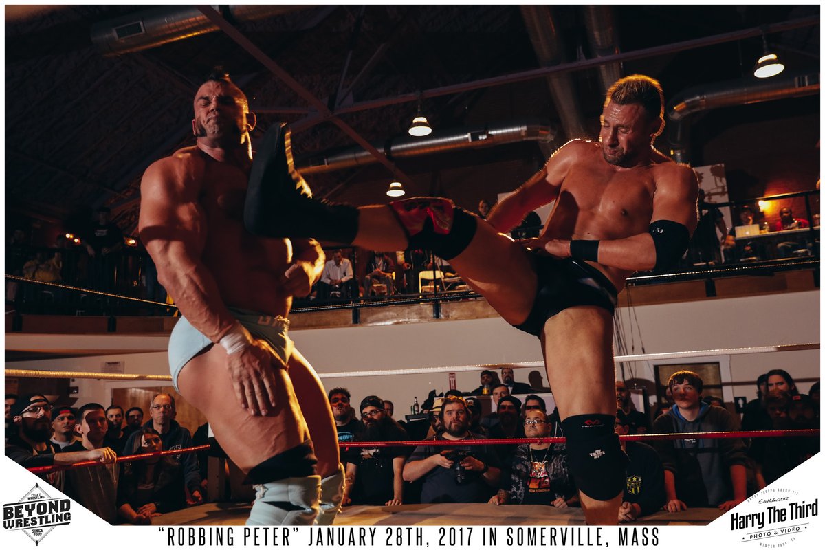 beyondwrestling's tweet photo. Coming soon to https://t.co/dtI0uYhR3n...
@MrGMSI_BCage vs. #DonovanDijak (@TBARRetribution) from 1/28/17 at @ArtsattheArmory will be released today at 5pm ET!
Sign up for @indiewrestling using promo code BEYOND for a 5 day free trial to stream the entire #RobbingPeter event. https://t.co/rqAzjgF3xV