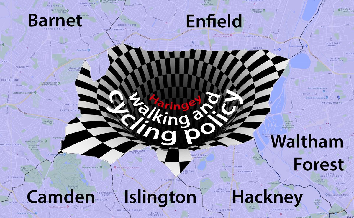 Clive_Carter's tweet photo. @allpartycycling @wfcouncil @haringeycouncil @RedbridgeLive HARINGEY is surrounded by Boroughs—including @hackneycouncil—that are doing better on cycling. Leadership at Haringey Council has been lacking-to-absent. | #NoPoliticalWill #LookingForLeadership https://t.co/dHdHGrrByy