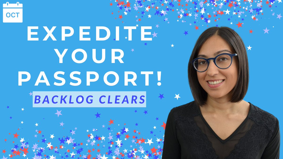 AskEllisHQ's tweet photo. Expedited #passport services are now available. Full update in the video below! (for US passports)

https://t.co/rxI49qXvFw https://t.co/RBddK0H0NI