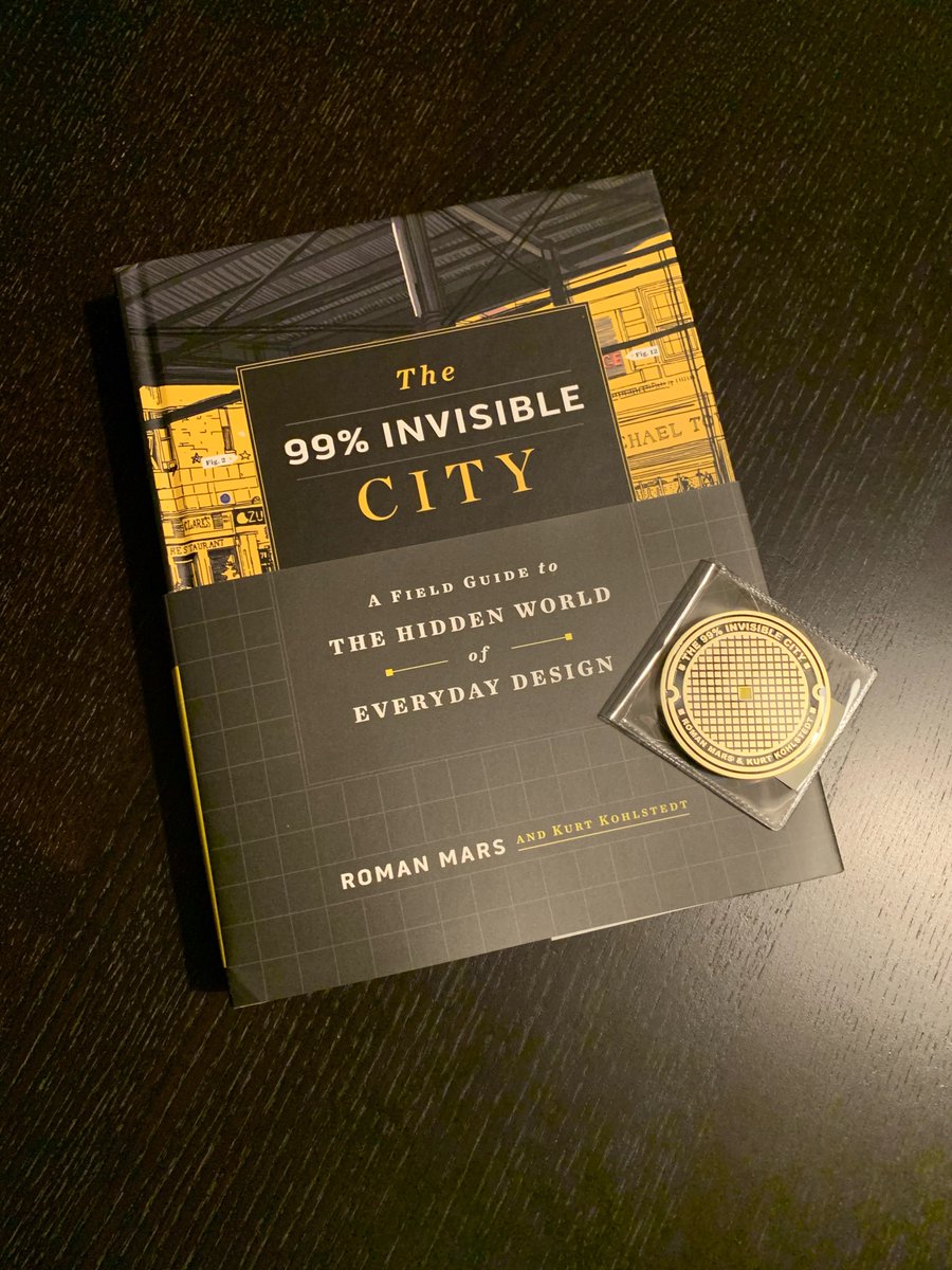 sandoer's tweet image. I’m so excited to dig into The 99% Invisible City by @romanmars and @KurtKohlstedt from @99piorg !! It’s a simply beautiful volume.