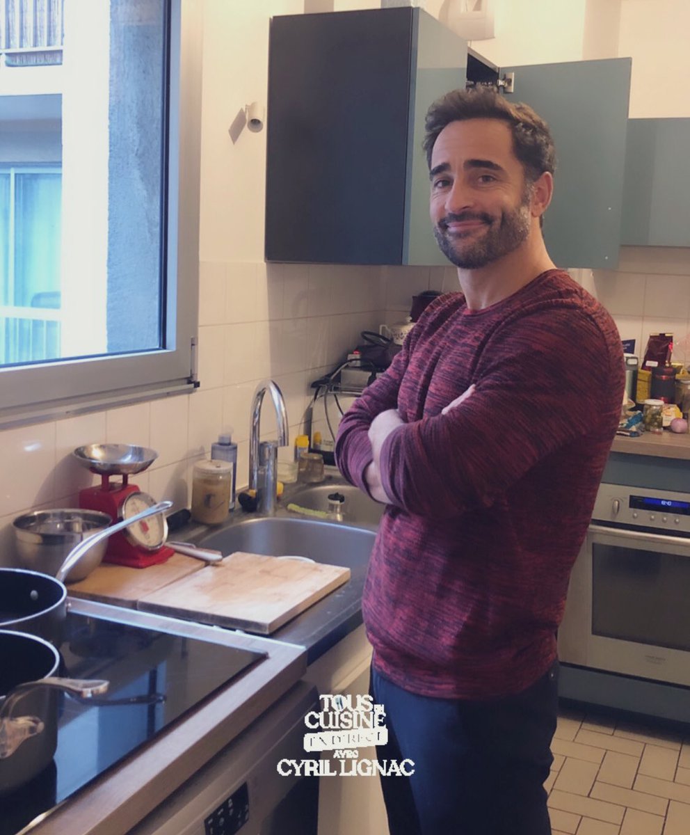 #TousEnCuisine avec @Cyril_lignac sur @M6 c’est partiiiiiiiiiiii !!!!!!!! 👨🏻🍳 https://t.co/AXlCniwRX1