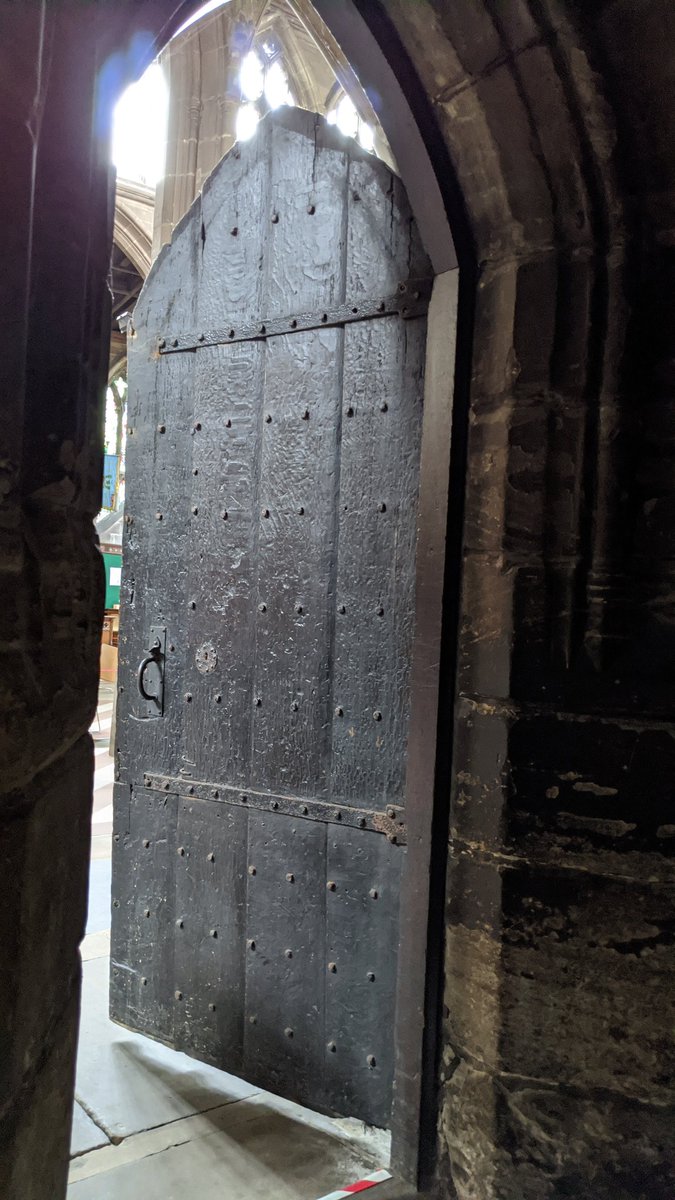 Door 52: St Mary's, Nottingham (oldest door in Nottingham)