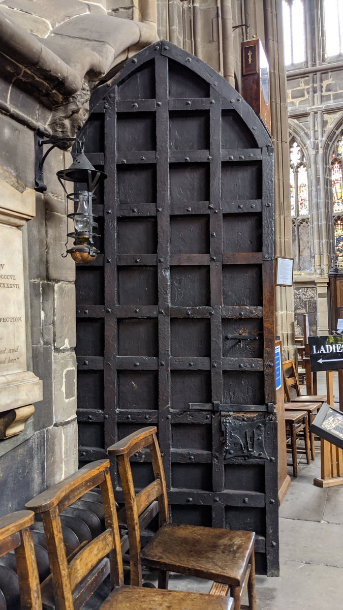 Door 52: St Mary's, Nottingham (oldest door in Nottingham)