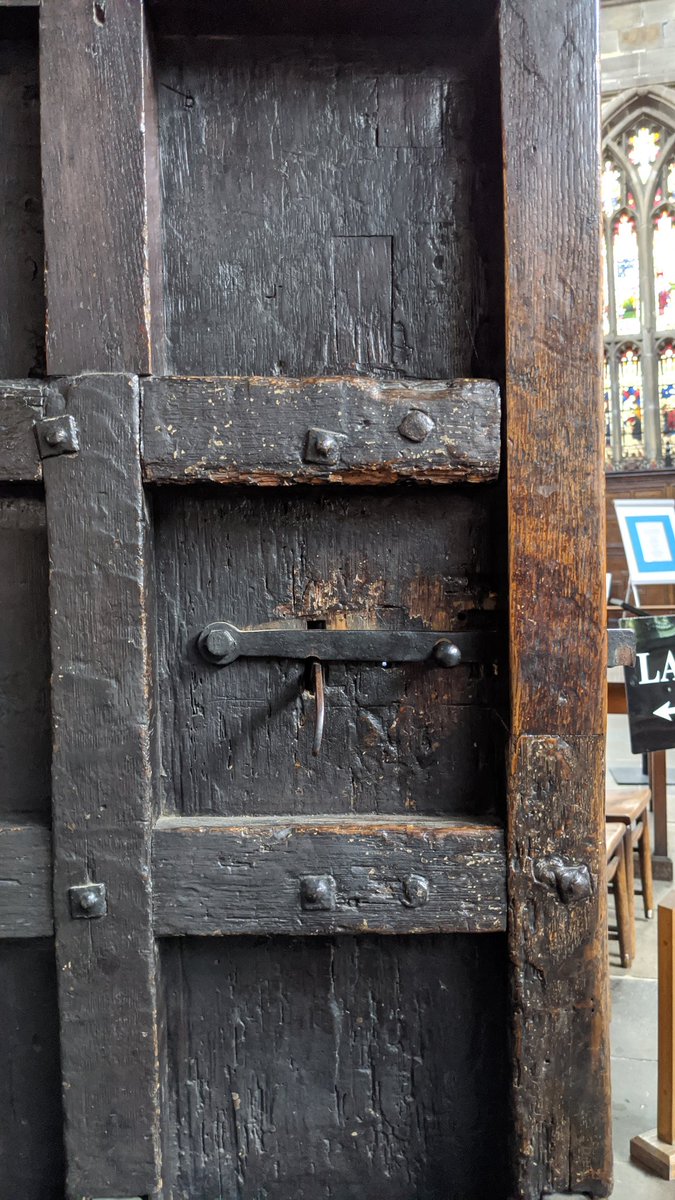 Door 52: St Mary's, Nottingham (oldest door in Nottingham)