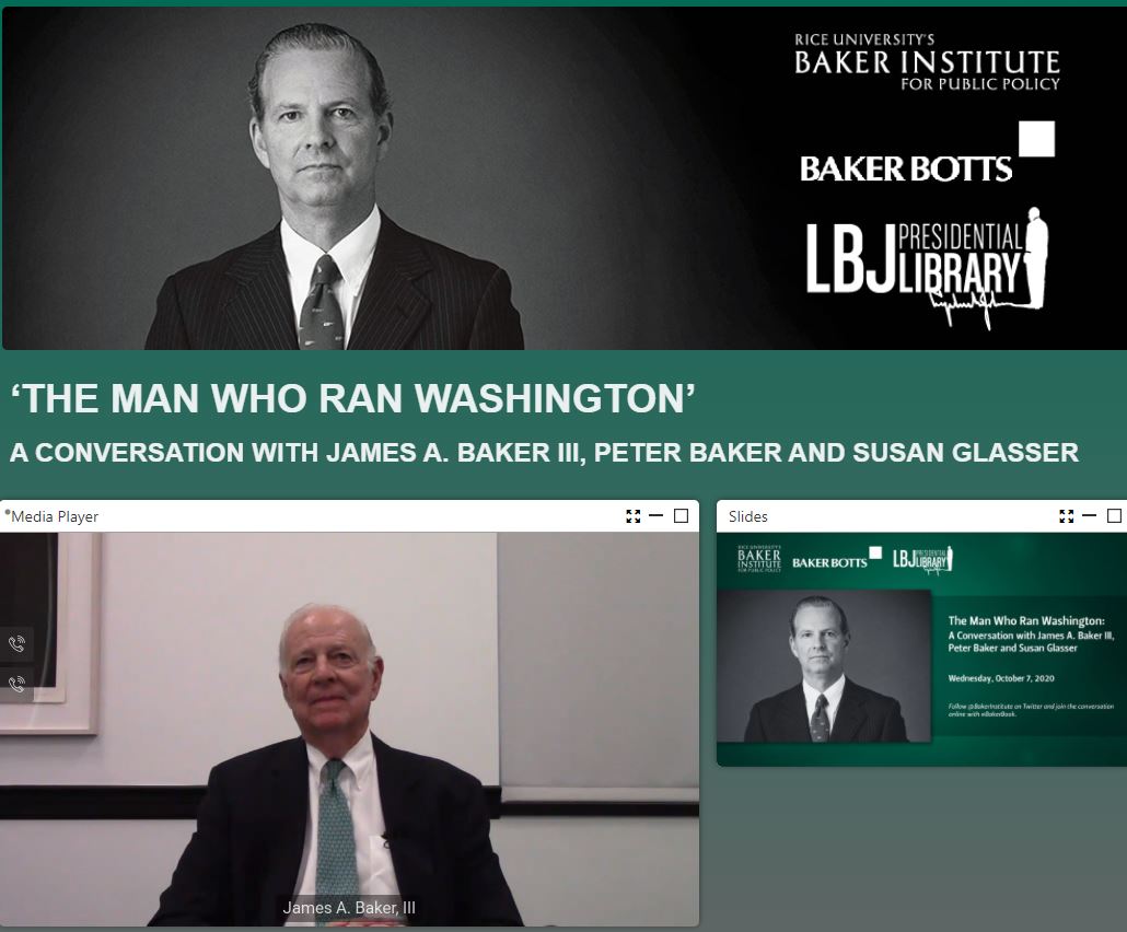 Baker Botts on Twitter "The Honorable James A. Baker III joins Peter