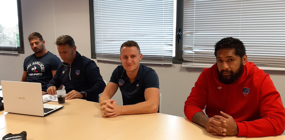 #SAfamily
#SAUSON
#Lemotducoach

Ce mercredi, Roméo Gontinéac était accompagné de Jérôme Dufour, de @ThomaSa_10 et de Latuka Maituku pour évoquer la réception de Nevers après une semaine de trêve et leur victoire face à Montauban.

👉: bit.ly/34zCocJ

🔴🔵💪💪🏈🏈