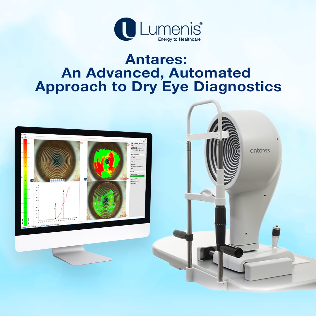 Expand your dry eye practice and benefit from a comprehensive, advanced corneal analysis with Antares Dry Eye Disease Diagnostics. 

Applications include: 
✔️TBUT
✔️Meibography
✔️DED questionnaire
✔️Tear meniscus
✔️Corneal topographer

bit.ly/2Sax6Pa