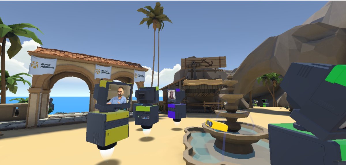 Welcome to the first <a href="/WorldNomads/">World Nomads</a> digital borrel, live at <a href="/WYSTC/">WYSTC</a> ! Come say hello, relax, unwind and have a bit of fun moving around our 3 sunny islands. #StrongerTogether #youthtravel #WYSTC