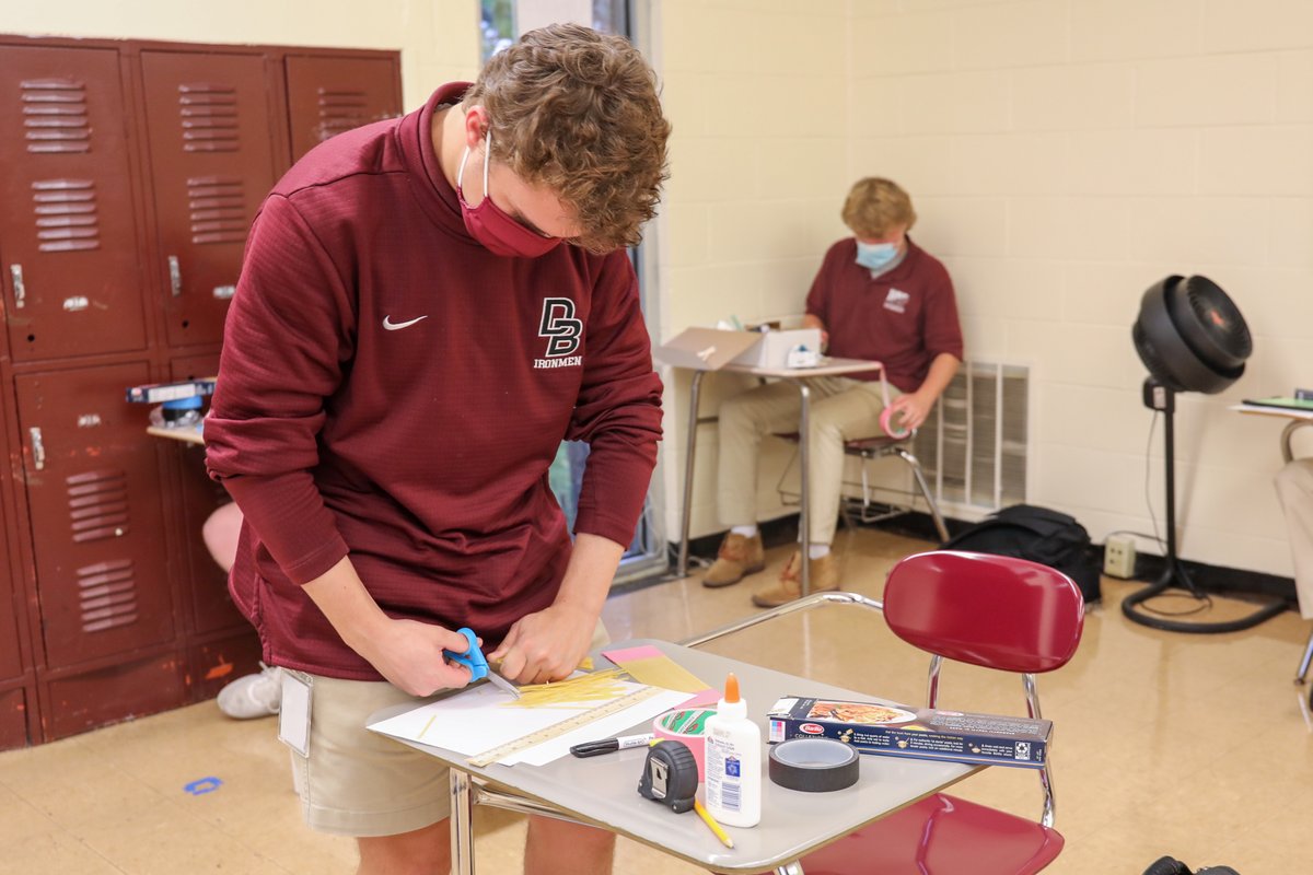 DonBoscoIronmen's tweet image. Our Engineering Design Class has partnered with ENGINEERING TOMORROW. Students are participating in ET’s hybrid lab program and have been tasked to create a bridge from household materials. Will you be using IRON in your bridges, IRONmen?! #EngineeringPathway @EngineeringTmrw