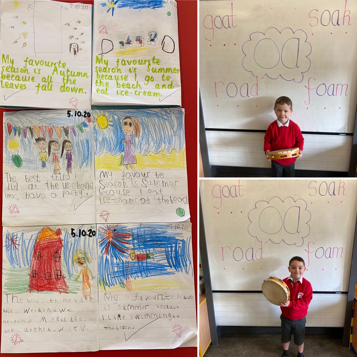 MsKytzia_CCPS's tweet photo. So proud of our @CorpusChristi_K P1 super-star learners who are getting quicker at blending!🤩Today we learned all about /oa/ https://t.co/dGitzzG5xJ Can you think of any other words beginning with /oa/? Can you write them without peeking?🧐#activephonics #successfullearners https://t.co/t6NKJF9qKZ
