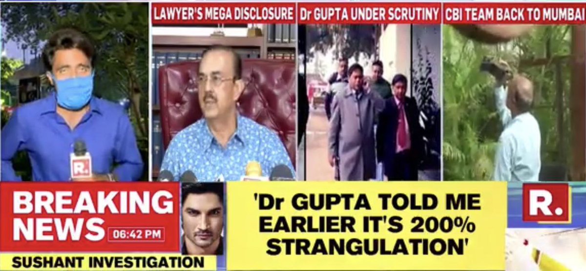 Muskaan016's tweet image. All unbiased qualified Doctors Attorneys say it&apos;s not possible that SSR ligature mark is of suicide
It&apos;s obvious #DrSudhirGupta did a U Turn
Why then his call records ,bank account not being checked
Is their no Accountability @PMOIndia 🙏
#ProbeSudhirGupta
#302ForSSRDishaKillers