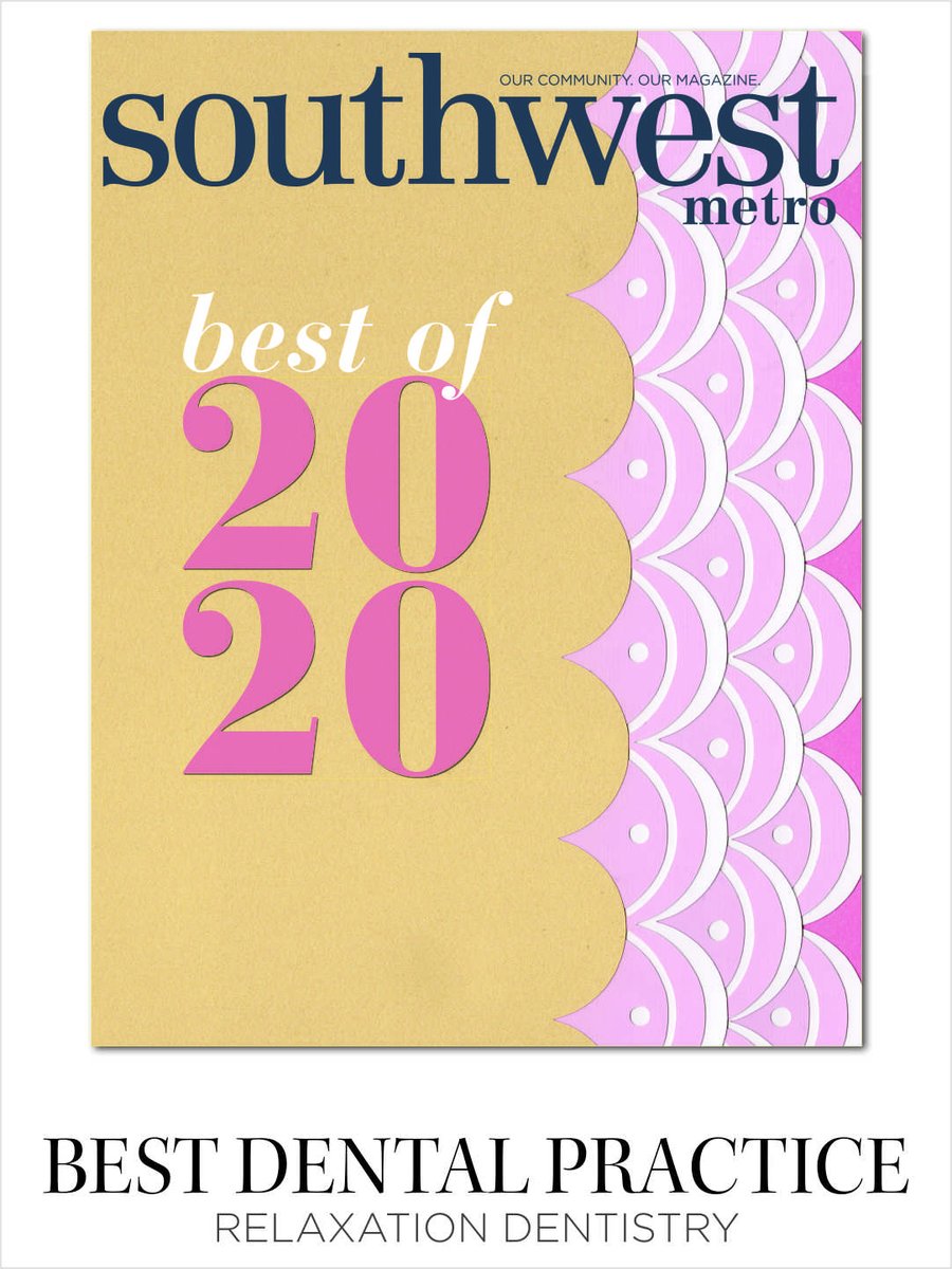 RelaxationDent's tweet photo. Relaxation Dentistry is honored to be voted Southwest Metro Magazines “2020 Best Dental Practice.” We are grateful for all of the support from our community, patients and staff. 

#relaxationdentistry #rd #rdchaska #SouthwestMetroMagazine #BestDentalPractice #BestofSouthwest https://t.co/xFj6hk59Ur