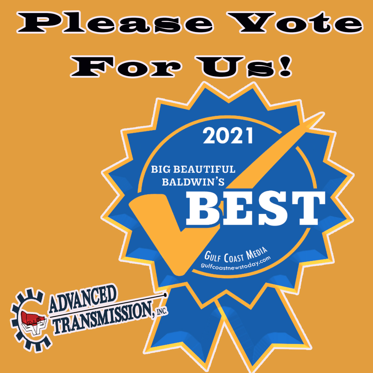 LauraCWilson94's tweet image. You Have Until October 31st to Vote Us As Your Favorite and the Best Transmission Repair Shop in Baldwin County!  Thank you  for Taking Time to vote!  Use Link Below!
#advancedtransmission #baldwinbest
gulfcoastnewstoday.com/bestof2021/#/g…