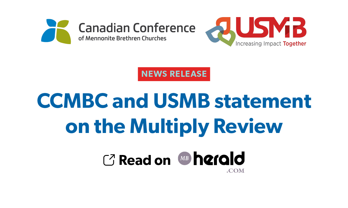 News release: CCMBC and USMB statement on the Multiply review. mbherald.com/multiply-revie…