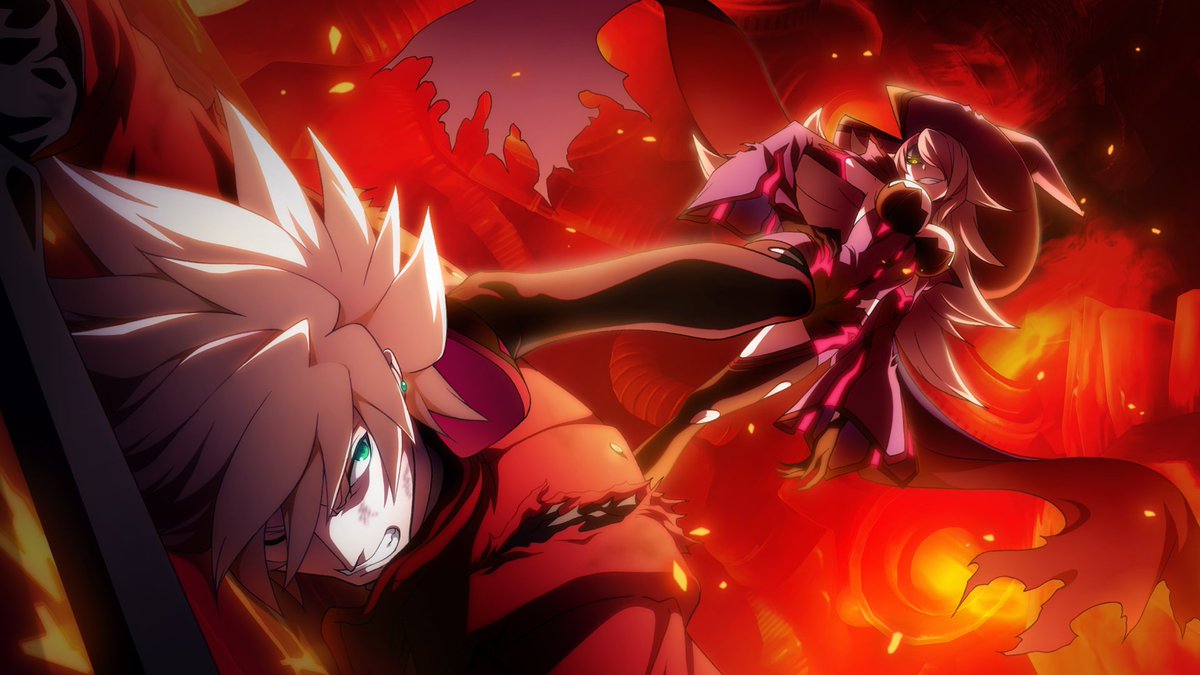 ArcSystemWorksU's tweet photo. My POV vs Your POV

#BlazBlue https://t.co/waVplS3Ekz