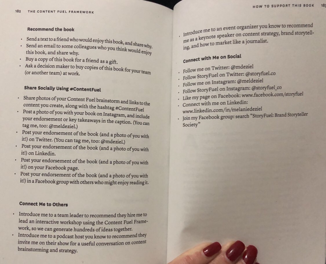 I included a section at the back of the book with suggestions of how to support the book.I’ve actually had people email and DM to let me know they took action on these.  5+ podcast interviews have come from this, with untold impressions from those.