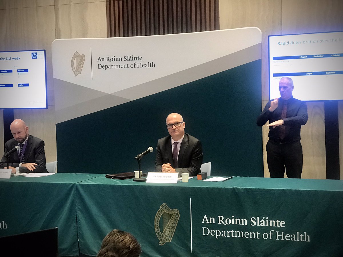 ZaraKing's tweet photo. #NEW

On the leaked NPHET letter to Gov: 

Dr Tony Holohan says 

whoever leaked it “does not share the objective of dealing with the virus in the way we had hoped"

@VirginMediaNews #Covid19Ireland https://t.co/3Q4nZB70DD