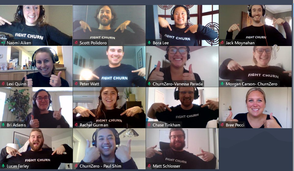 ChurnZero's #customersuccess team is READY and excited for #BIGRYG tomorrow! If you haven’t registered, visit bigryg.com

We’re thrilled to have so many customers represented as speakers at our inaugural CS conference!