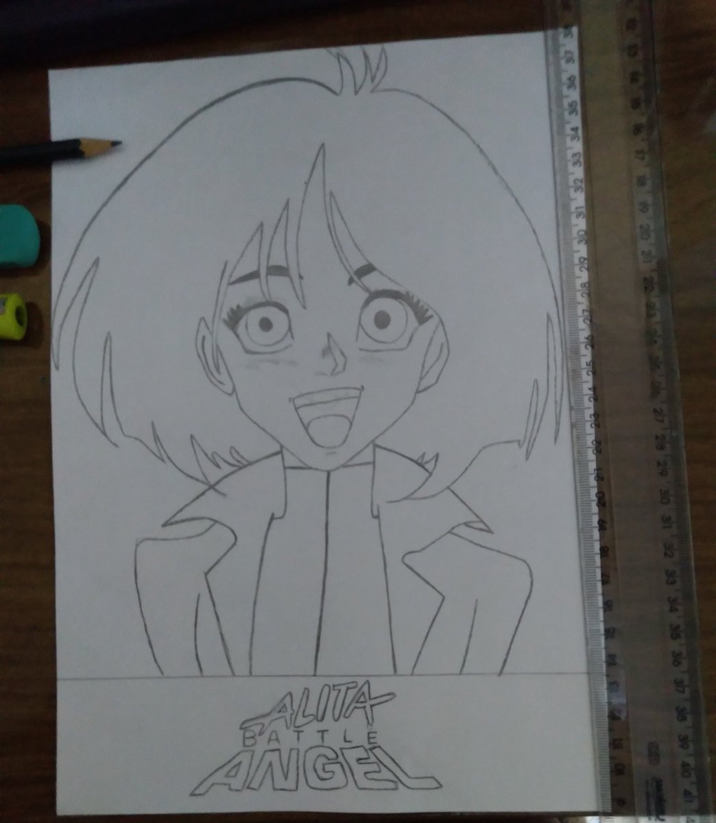 FredsonCarval10's tweet photo. #BunkaPop #AlitaArmy #AlitaSequel meu primeiro desenho de Alita. Então ficou bom seja sincero https://t.co/lbXXccI3c7