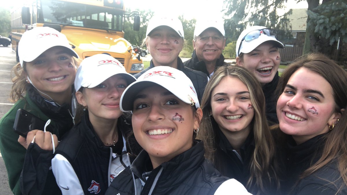 FCGolfGals's tweet photo. it just wasn’t our day at WPIALS yesterday :( we will be back next year though!!! the end to an unforgettable season included dairy queen on the way home (of course)🍦wishing Nina and Erin the best of luck Thursday (10/8) at the WPIAL individual championships. go fc!!!❤️🦊⛳️ https://t.co/qeZLxf0Wu4