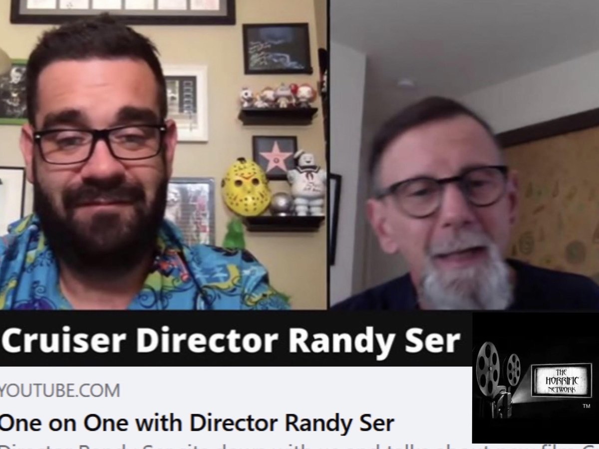 #CruiserFilm director <a href="/ser_randy/">Randy Ser</a> recently sat down with The Horrific Network (<a href="/HorrificP/">Horrific Network Entertainment</a>) &amp; discussed everything from how the film was made to working on Sam Raimi's Darkman. Watch here: youtube.com/watch?v=OOg4Ny…

#Horror #Film #HorrorFilm #HorrorFamily #HorrorCommunity #WatchNow