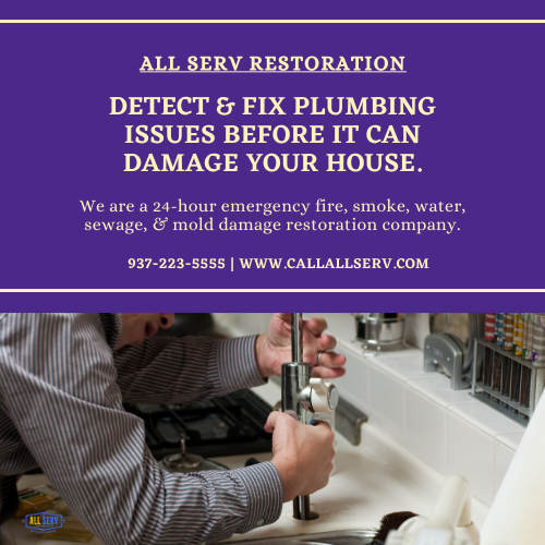 Fix #plumbing issues before it can damage your house. We are a 24/7 emergency fire, water, #sewage &amp; mold #damagerestoration service provider. Call: 937-223-5555

#cleaningservices #handymanservices #PlumbingExperts #sewagetreatment #SewageCleanUp #daytonohio #propertymanagement