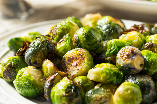 Brussel sprouts were grown as a cabbage variety in the 17th century, mainly because they grew vertically and that took up much less space than other crops. #funfact