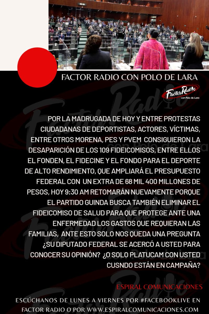FactorRadioPue's tweet photo. El Programa de hoy @OficialEspiral @J_Rcastillo_r @polodelara @edgargarmendia2 @MorenaEnPuebla @SarahiiMunoz @DeTepeaca @CestOFICIAL @ElviraGaytanCo1 @victorleonrueda @Fjleoncastillo1 @ZaraFlores18 @floresfragoso @Puebla1Noticias https://t.co/dnYasUDodb