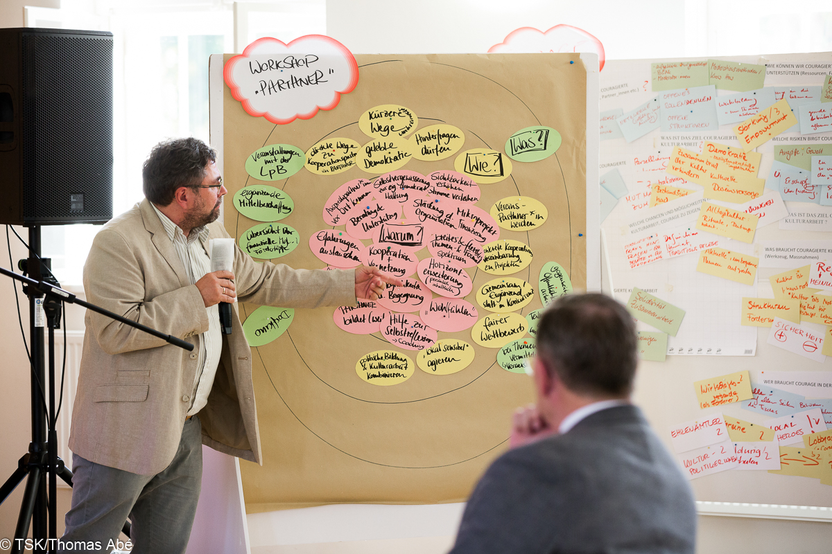 thueringende's tweet image. MP @bodoramelow würdigte heute die Demokratiearbeit in der Thüringer Kunst- und Kulturlandschaft im Grußwort zur Auftaktveranstaltung der Projekte „hier zuhause? 900 Jahre jüdische Geschichte(n)&quot; sowie dem Demokratie-Projekt „#PARTHNER&quot; auf dem Landgut Holzdorf der @diakonie.