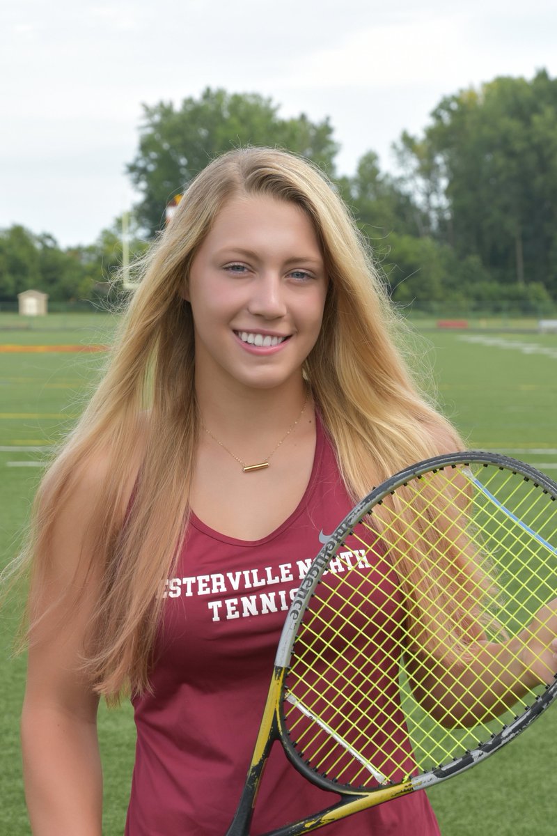 NorthWarriorsAD's tweet photo. Big congrats to @emmaaagerber, Aubrey McMahon, and Lily Metzger for earning 2nd Team All-OCC Capital division for @WNHSGirlsTennis this season! #ALLN 🎾 https://t.co/sevBKhUz1j