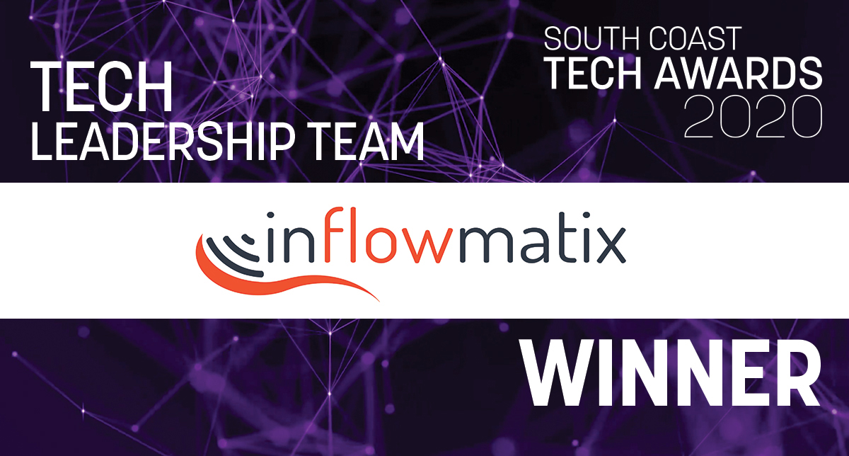 @EY_PressUK sponsors Tech Leadership Team and their winner is <a href="/Inflowmatix/">Inflowmatix</a> 🏆🏆 Many Congratulations!!  #SCTA20 #SouthCoast #Tech #Technology #Awards
