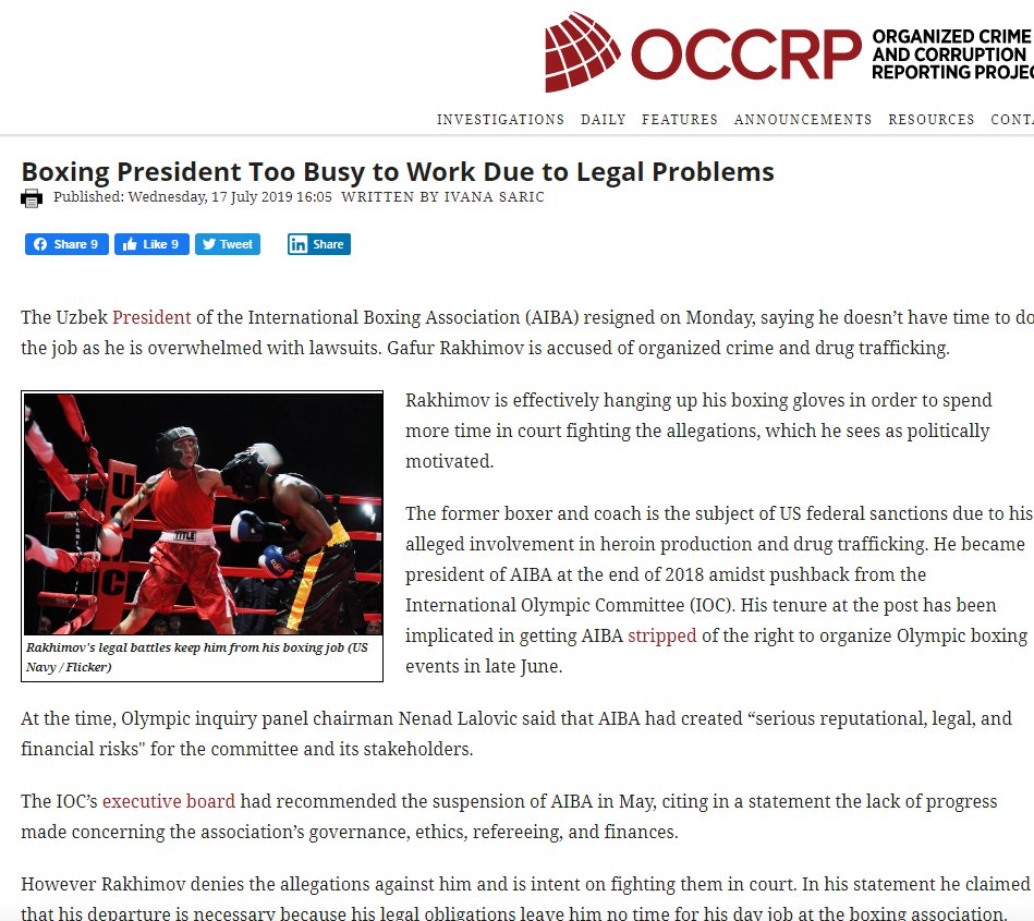  #Moneylaundering in & unregulated  #gambling in  #football  #Drugs and  #criminalcartels in  #boxing Checks & Balances seem to be eroding...Globalisation has opened sport up to Transnational Organised Crime Social Media & TV Legitimises questionable characters!