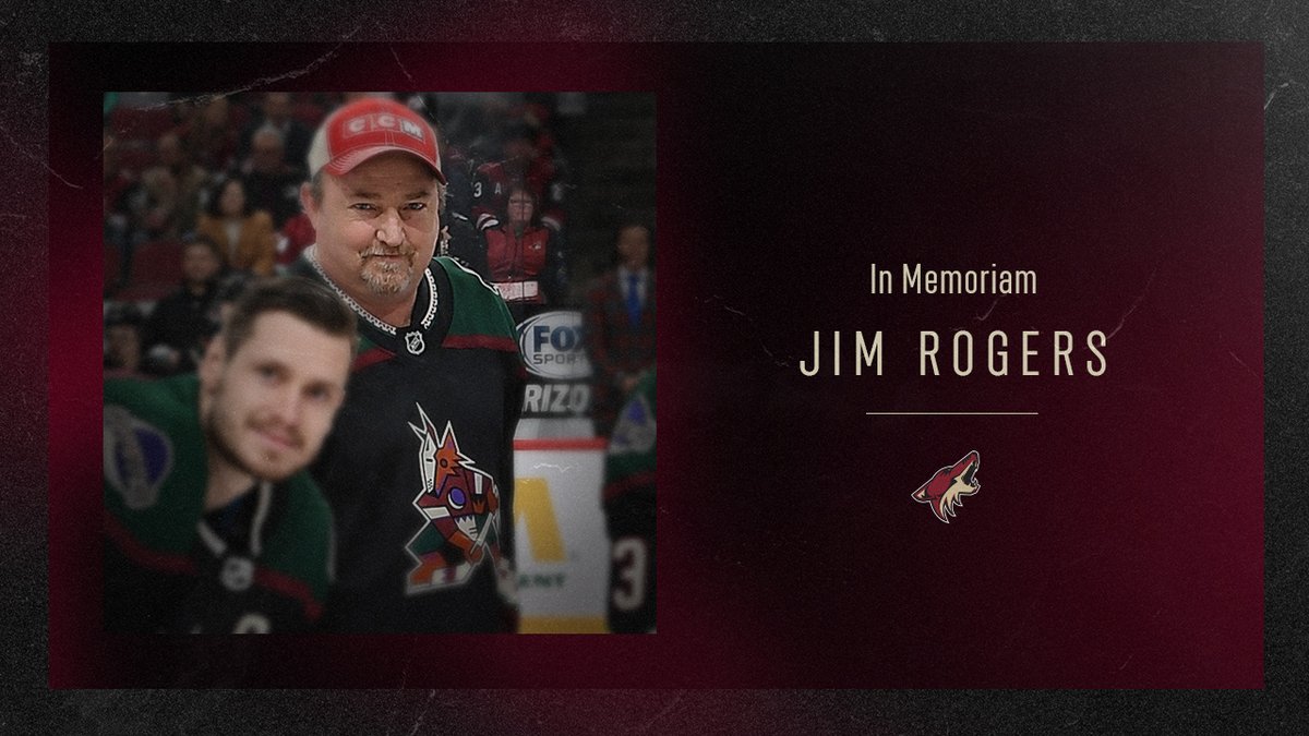 We are saddened by the sudden passing of Arizona hockey pioneer, Jim Rogers.  We are thankful for his lifetime of dedication to growing the game. Our  hearts go out to his family,