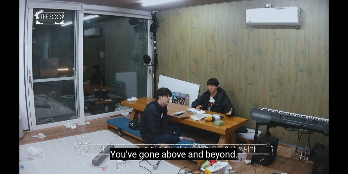 sinechwita's tweet photo. And in that moment, I'm glad Yoongi has his Jin hyung. https://t.co/YgwKgi2YeI