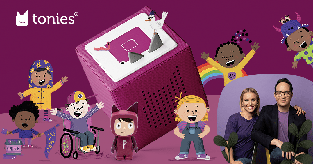 Wonderopolis's tweet photo. 📣This week's GIVEAWAY is a doozie!🎁

🚨Enter to win a class set of @ToniesUs boxes preloaded with The World Needs More Purple People by Kristen Bell!💜#toniebox #10yearsofwonder

Sign up here!👇
https://t.co/TnKc27s7HX https://t.co/Y5YmIJdxWq