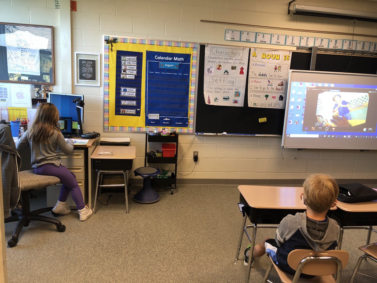 Peyton cashed in her tickets to read one of her favorite books to the class <a href="/MrsCookHES/">Mrs. Cook's Class</a> <a href="/heartlandhawks/">Heartland Elementary</a>