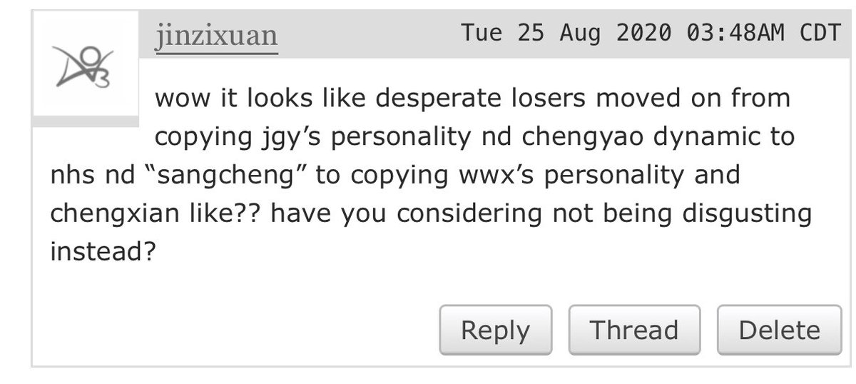 These ships are as most mdzs ships, not canon. And as people who know me and how I support any ship there is and that people should do as they like with fictional characters there are a few things I do not approveI do not approve of bullying and harassment.