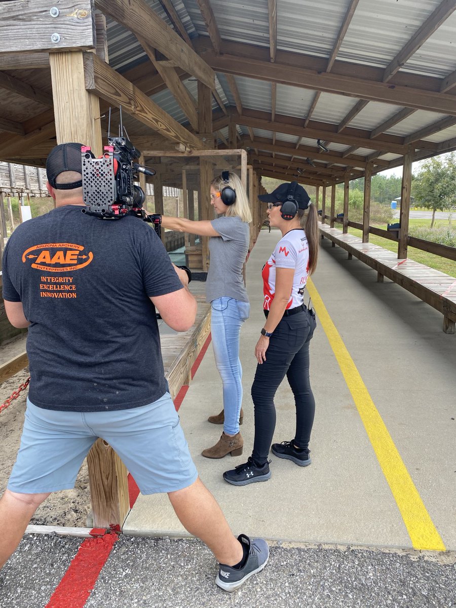 GunUp's tweet photo. We're filming Season 3 of Ruger American New Shooter Academy Series! Here's a Behind the Scenes Look! Maggie Reese Ruger
#maggiereese #ruger #ransas3 #training #handguntraining #ontherange #newgunownertraining #myfirstgun https://t.co/svdXBqazJ5