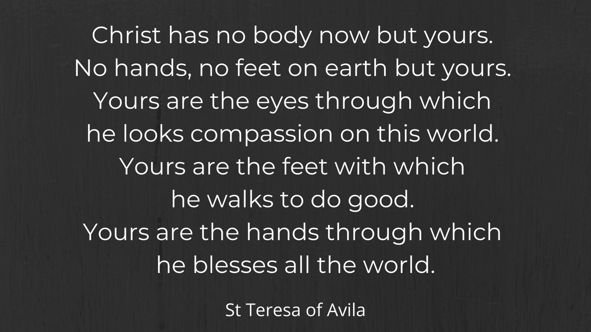 CAFOD prayer tweet media