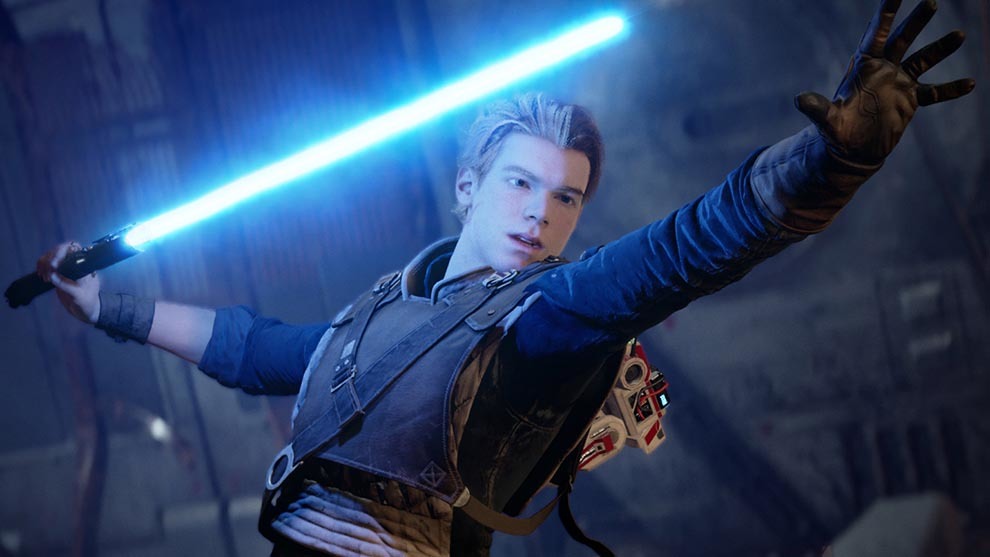 ThaMandalorian's tweet photo. It might be just me...but I'm so done with Blue Lightsabers. Every characters Lightsaber is blue...can we get original again and get some more Green or Yellow or white or anything but blue! #StarWarsThoughts #StarWars https://t.co/hAEXBCiSTH