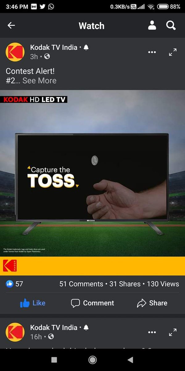 nandinidey20gm1's tweet image. Here's my perfect screenshot

#WatchToWin #Cricket #T20 #giveaway #KodakTV @kodaktvindia

Join
@Sandeep13_
@chilled_Sup
@prashpatel_
@Sagar14Naik
@mysterioussu
@AbhishekIPLFeak
@karan875
@abha_mishra19
@satyapaljain_86
