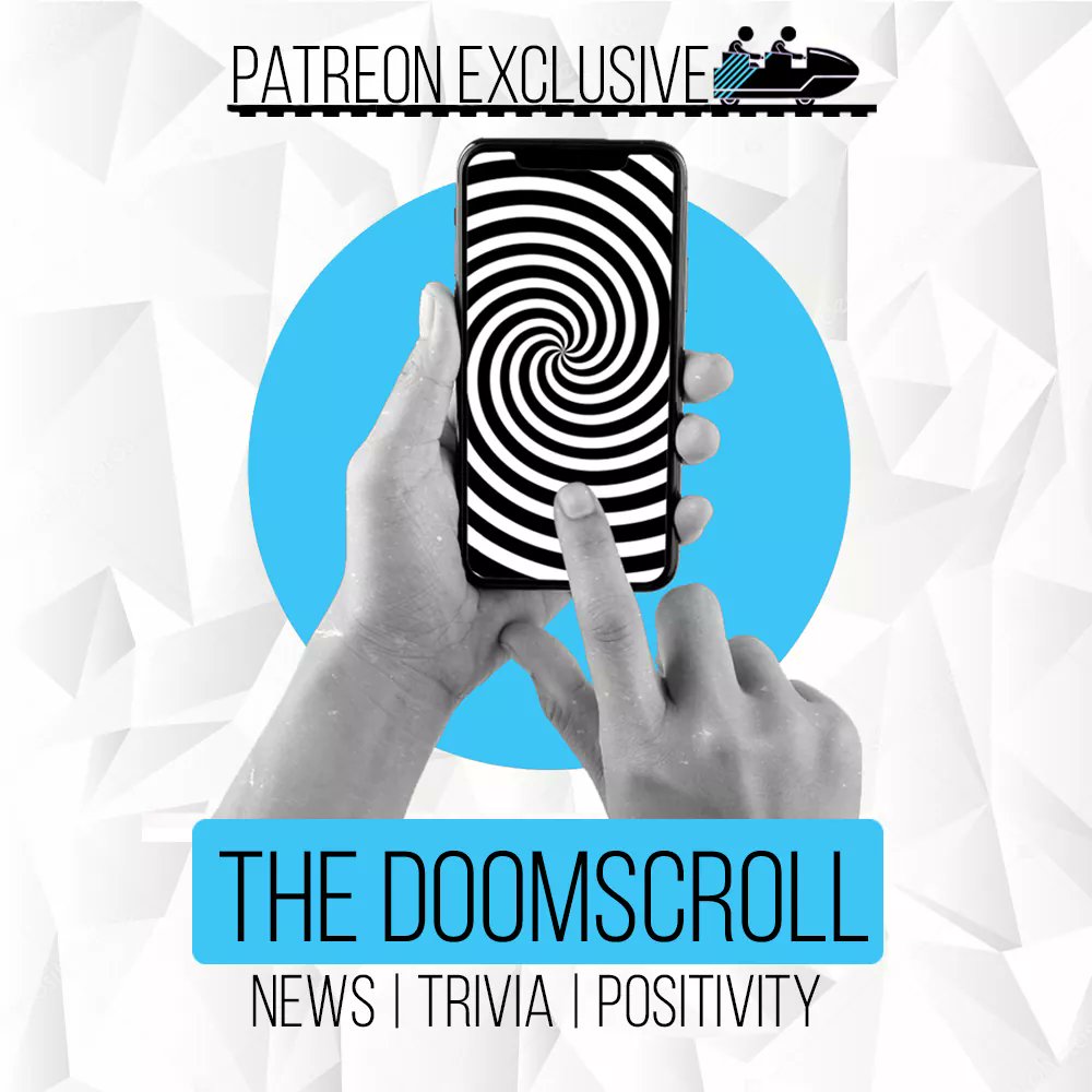 ThemeParkPulse's tweet photo. Introducing #TheDoomscroll! A new weekly #podcast featuring #ParksPopCulture related #news #trivia and #positivity every Thursday morning exclusively on @Patreon!
Sign up at the $1 a month level now to hear episode one tomorrow! #support
https://t.co/NTgxXetq3g https://t.co/kCYOzVGDMz