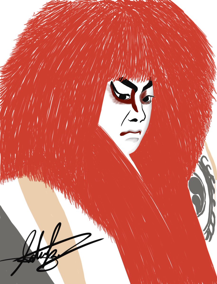 歌舞伎イラスト