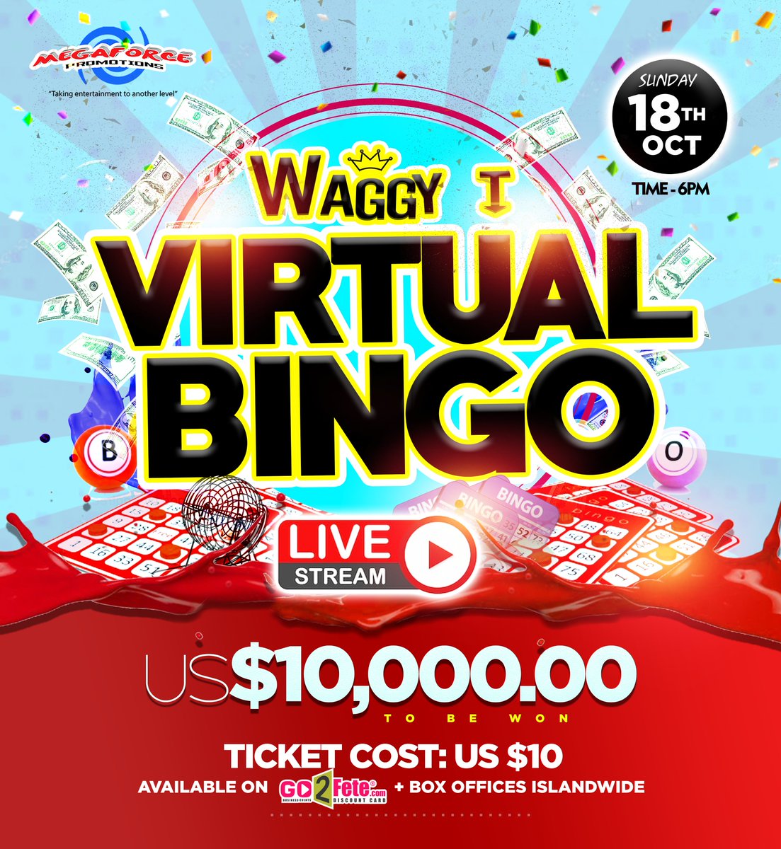 MegaforcePromo's tweet image. It's Easy to PLAY... Online Purchase Link: go2fete.com/event/waggy-t-…