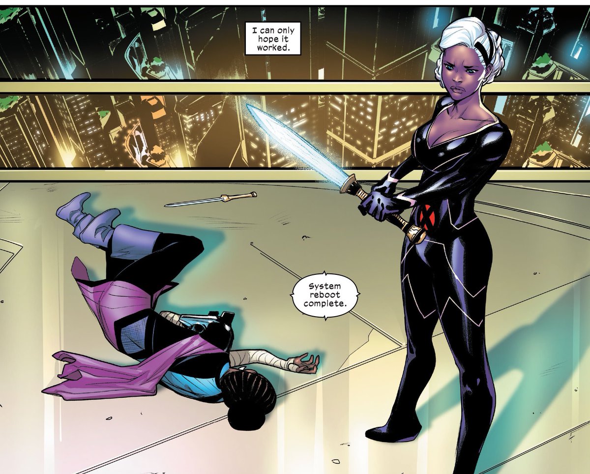  #XSpoilers Shuri could’ve clandestinely given Skybreaker to Storm. Storm could’ve “waited.” They were both right for what they did, imho