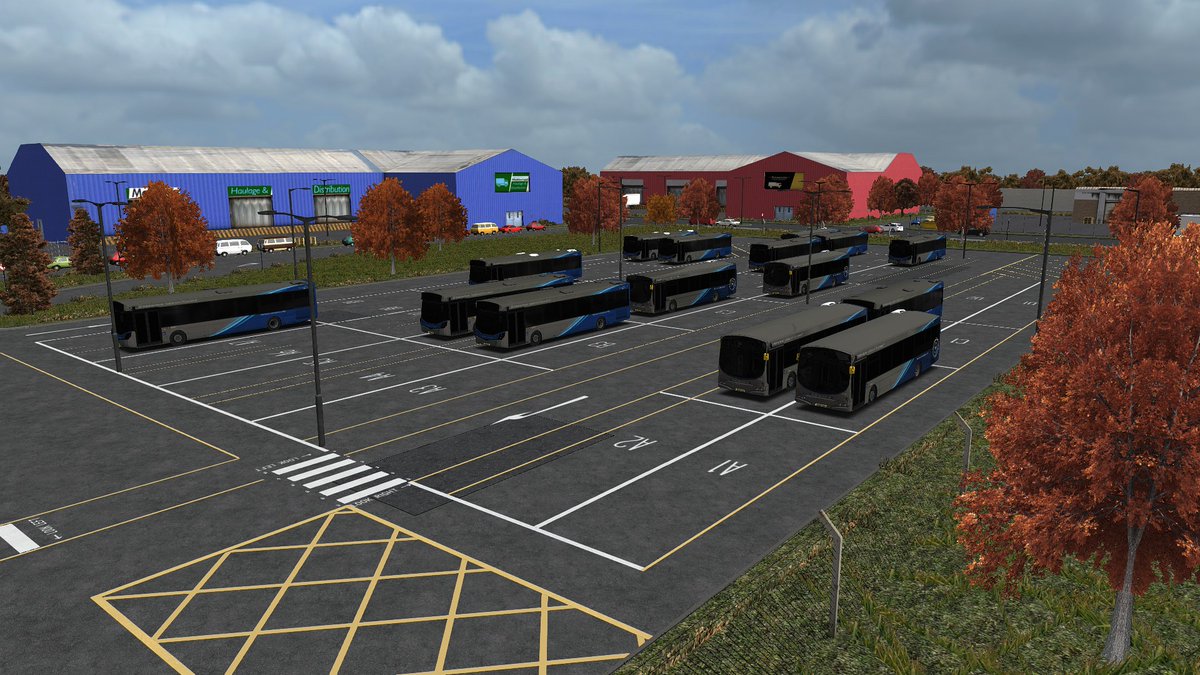 YCounties's tweet image. New Static Buses Using Parklists for random spawn chances depending on your parked car settings makes for a more realistic and active Depot. Various Static buses also will add for a more realistic Depot feel. @MSwitchStudios #YorkshireCounties