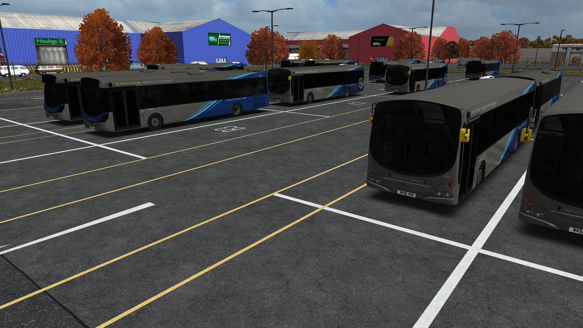 YCounties's tweet image. New Static Buses Using Parklists for random spawn chances depending on your parked car settings makes for a more realistic and active Depot. Various Static buses also will add for a more realistic Depot feel. @MSwitchStudios #YorkshireCounties