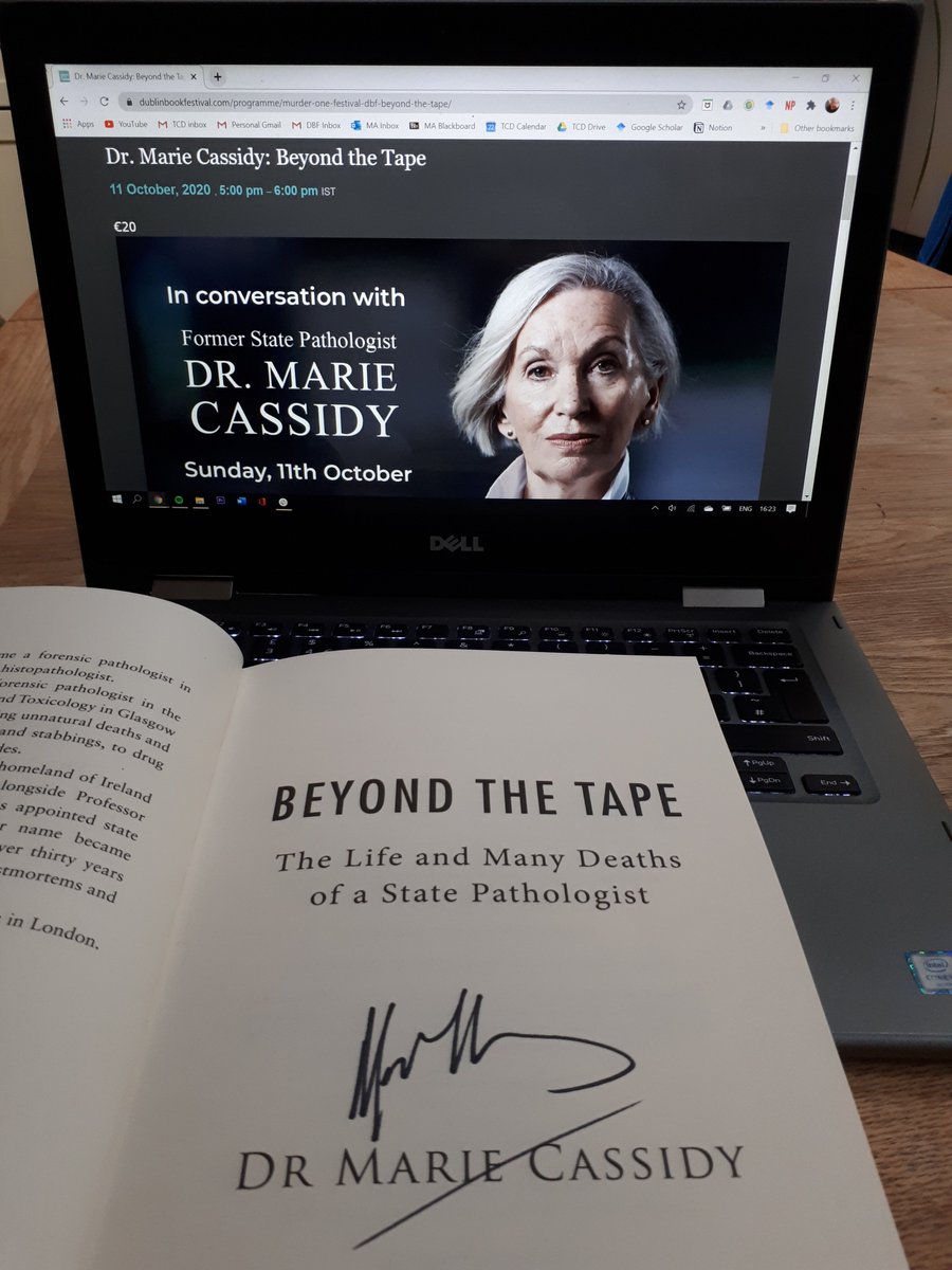 DublinBookFest's tweet photo. π A signed copy of Dr Cassidy's new memoir, as well as a fascinating conversation between herself and
@SineadCrowley?
It's a yes from us. You too?
Tickets here: https://t.co/wFt4iLA1BP
#EasonEvents #DBF2020 @HachetteIre @MurderOneFest https://t.co/Vg6feGRLBc